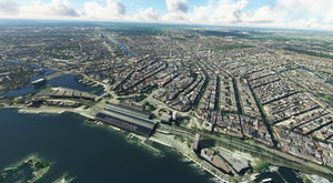 Prealsoft Amsterdam Landmarks for MSFS