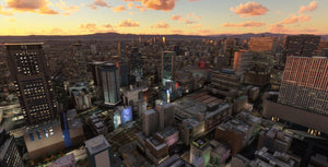 SamScene3D Osaka City for MSFS