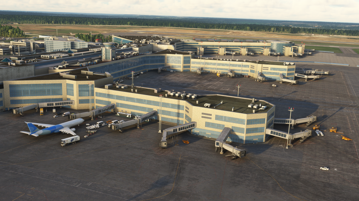 Digital Design Moscow Domodedovo (UUDD) for MSFS